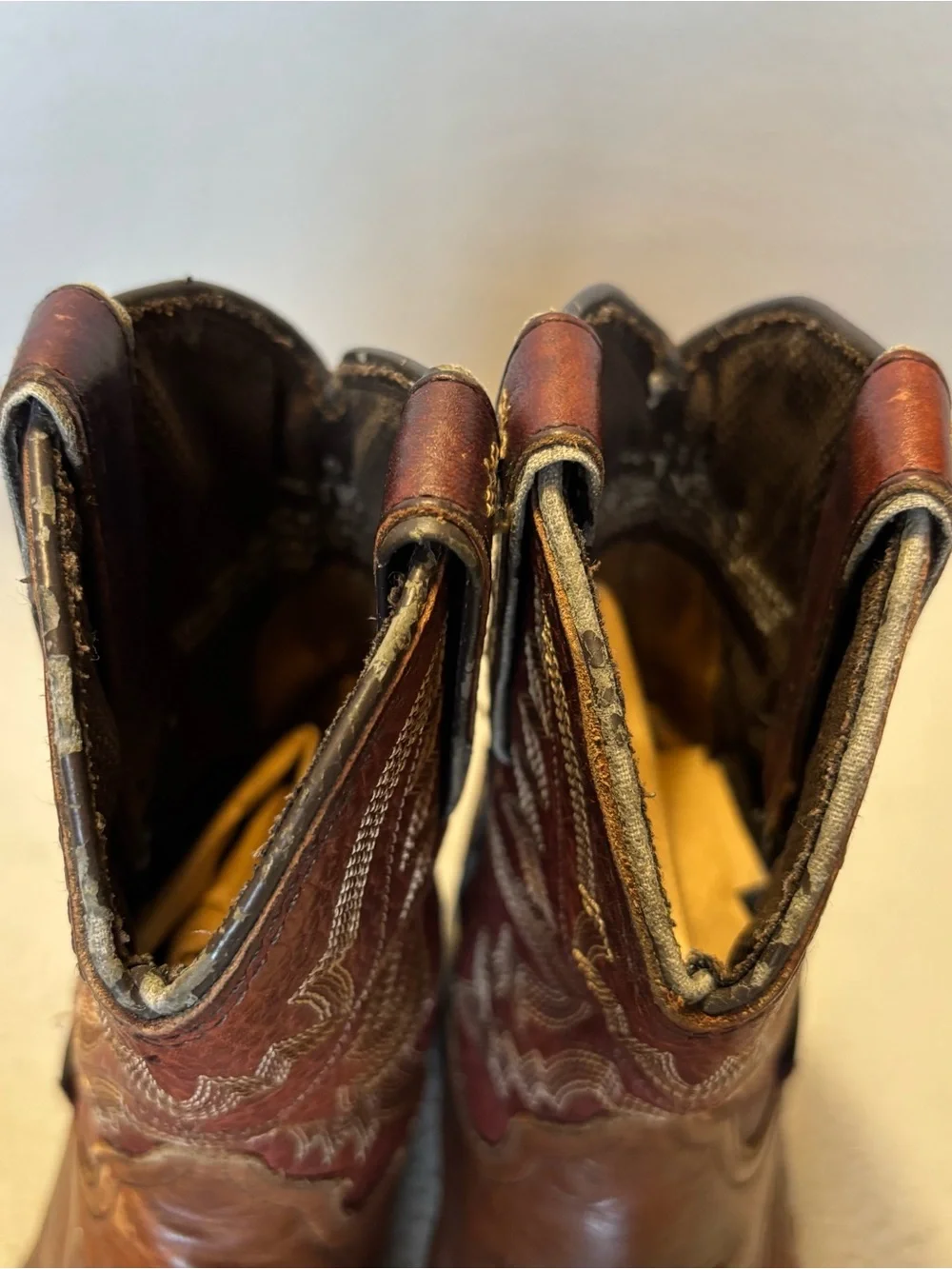 Tony Lama Kids TLX 9.5D Brown Leather Western Cowboy Boots
